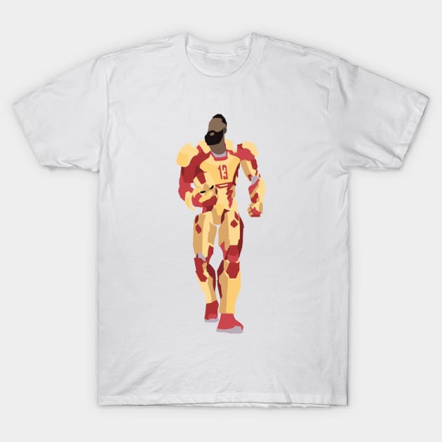 James Harden Iron Man T-Shirt by ActualFactual